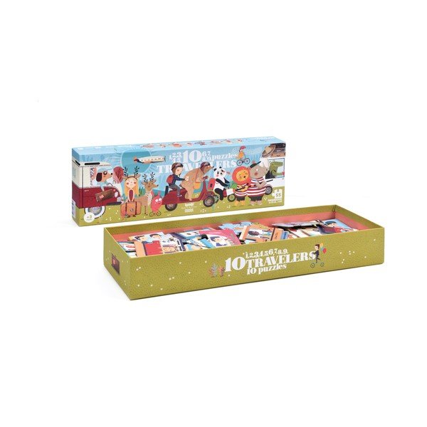 Utazás puzzle, hosszúkás - Londji-image-2