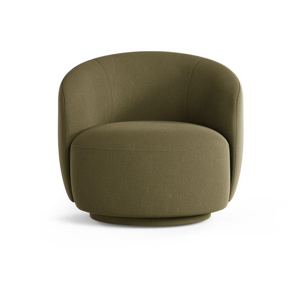 Zöld forgó fotel Letizia – Micadoni -image-1