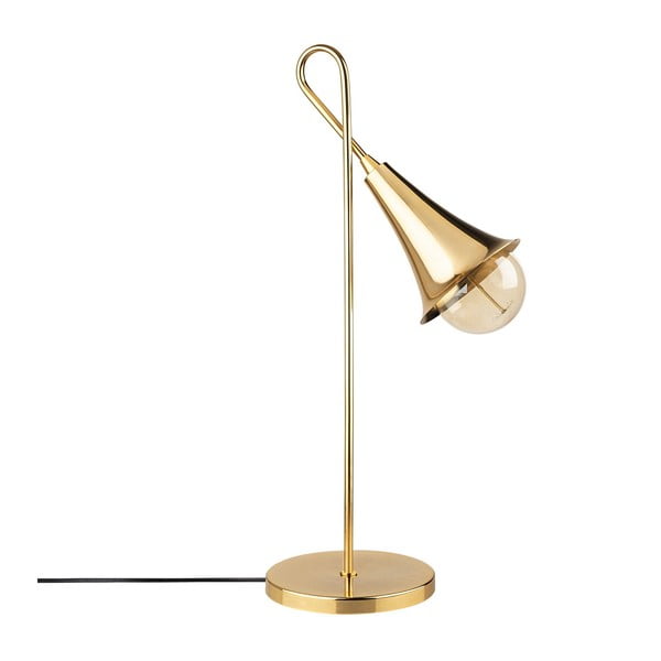 Elisa aranyszínű fém asztali lámpa - Opviq lights