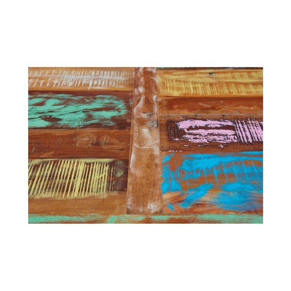 Coffee újrahasznosított mangófa étkezőasztal - Interlink-image-3