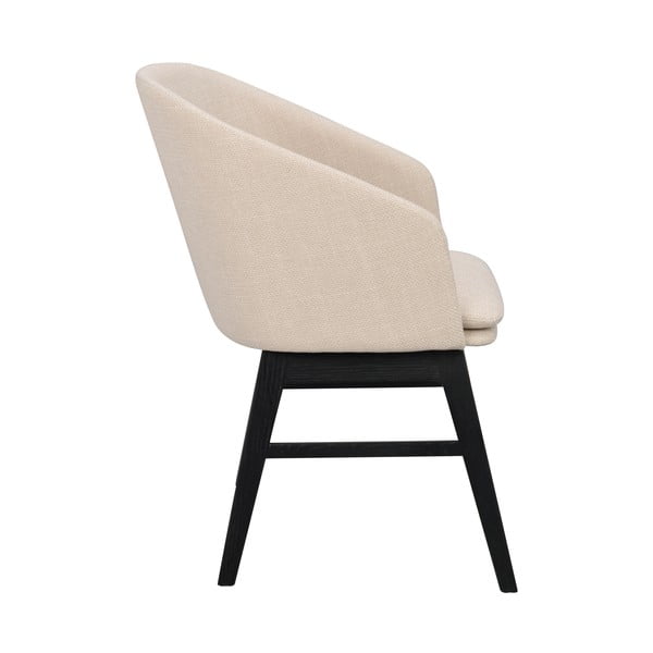 Bézs kárpitozott étkezőfotel szett 2 db-os Windham – Rowico-image-3