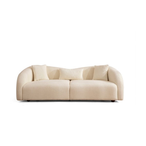 Krémszínű kanapé 236 cm Venedik – Artie