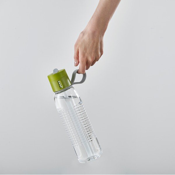 Dot Active zöld kulacs mércével, 750 ml - Joseph Joseph-image-1