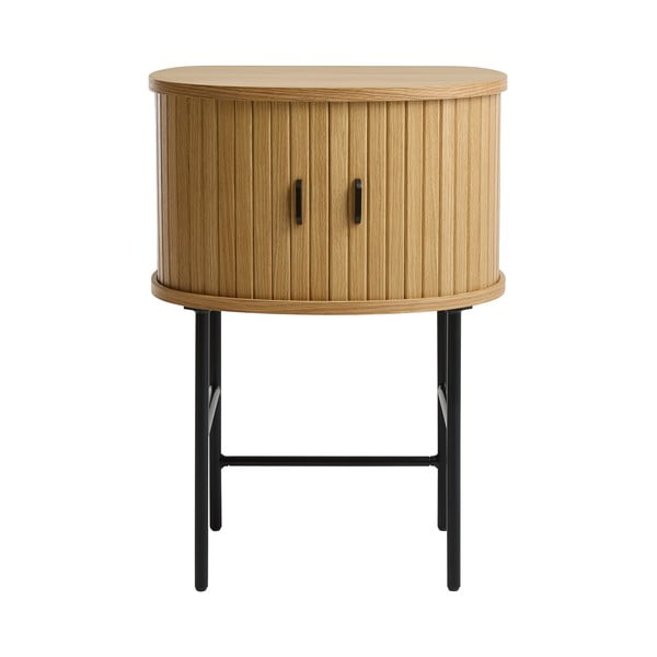 Natúr színű éjjeliszekrény Nola – Unique Furniture