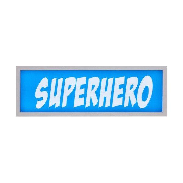 Kék elemmel működő fénydekoráció Superhero – Premier Housewares-image-2