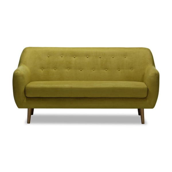 Lila mustársárga kanapé, 176 cm - Vivonita