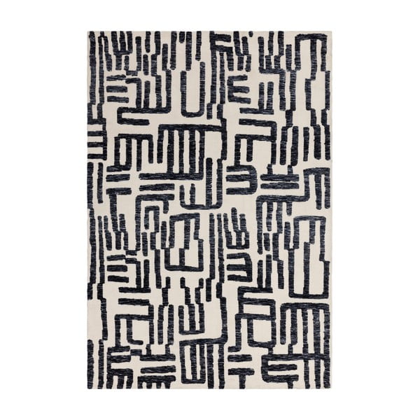 Fekete-fehér szőnyeg 160x230 cm Mason – Asiatic Carpets