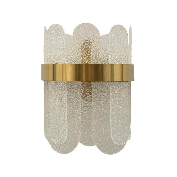 Aranyszínű üveg fali lámpa Gris – Mauro Ferretti