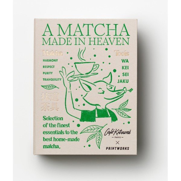 Matcha szett Matcha Tools Cafe Kitsuné x Printworks – Printworks