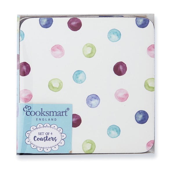 Spotty Dotty 4 db-os poháralátét szett - Cooksmart ®-image-1