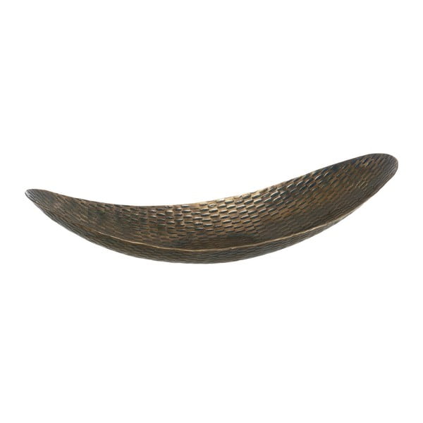 Fém dekoratív tálca 48x16 cm Bronze – Ixia