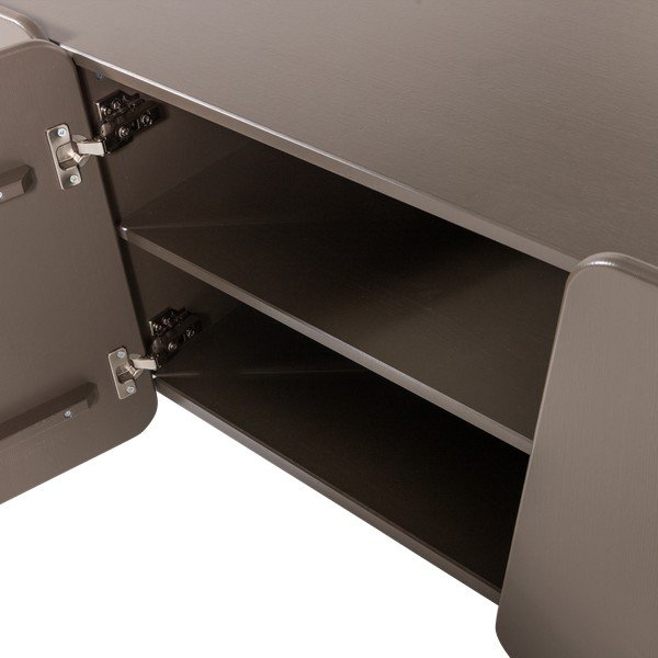 Barna borovi fenyő TV-állvány 200x58x45 cm Root – WOOOD-image-4