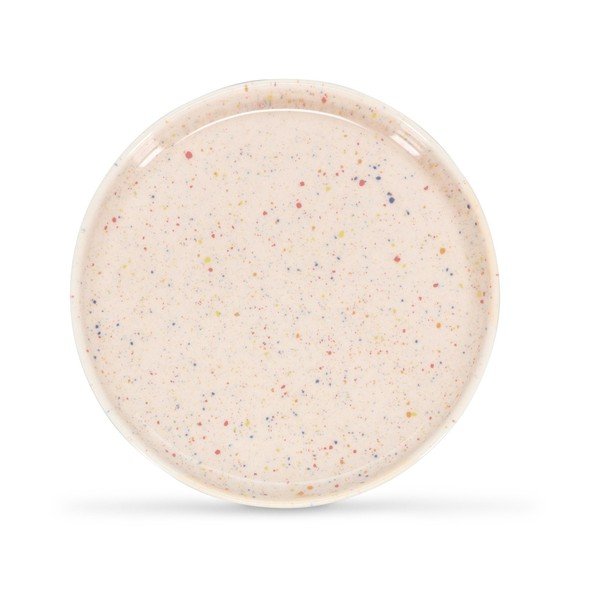 Bézs desszertes porcelán tányér ø 20,5 cm Fika – ONA