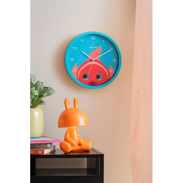 Gyerek óra ø 31 cm Peekaboo Goldfish – Karlsson-image-1