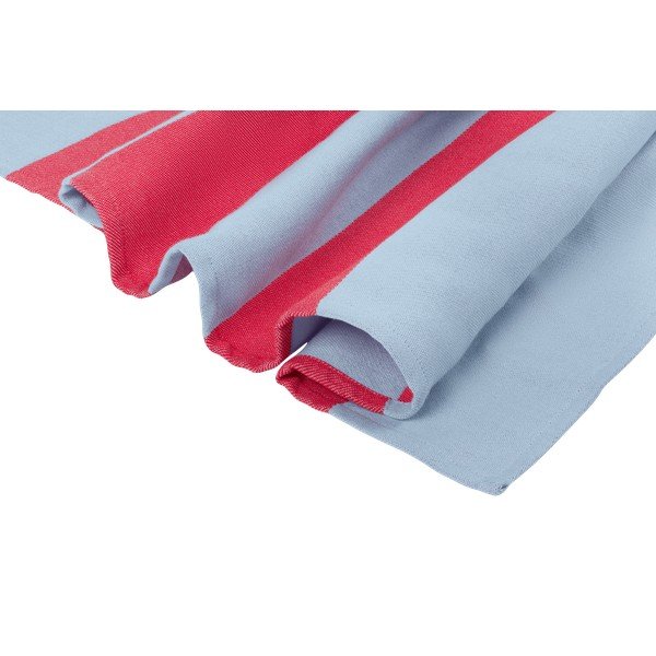 Piros-világoskék pamut strandtörölköző 100x160 cm Su – noo.ma-image-4