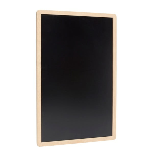 Blackboard fekete írható tábla, 60 x 90 cm - Hübsch