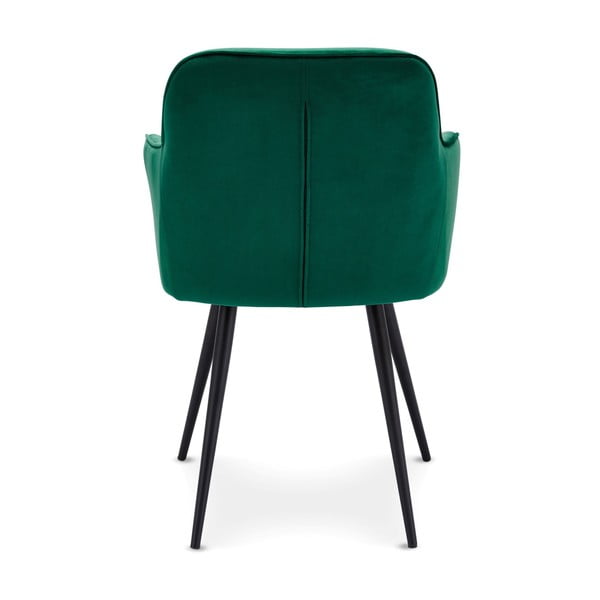 Zöld bársony étkezőszék szett 2 db-os Nadja – Furnhouse-image-2