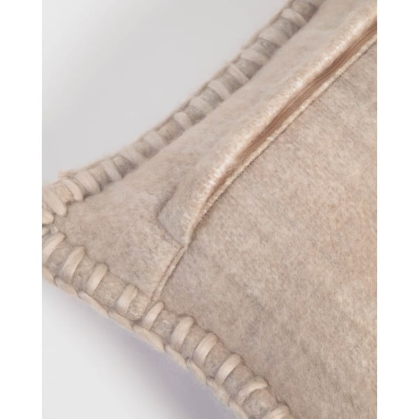 Gyapjúkeverék párnahuzat 30x50 cm Augustina – Kave Home-image-2