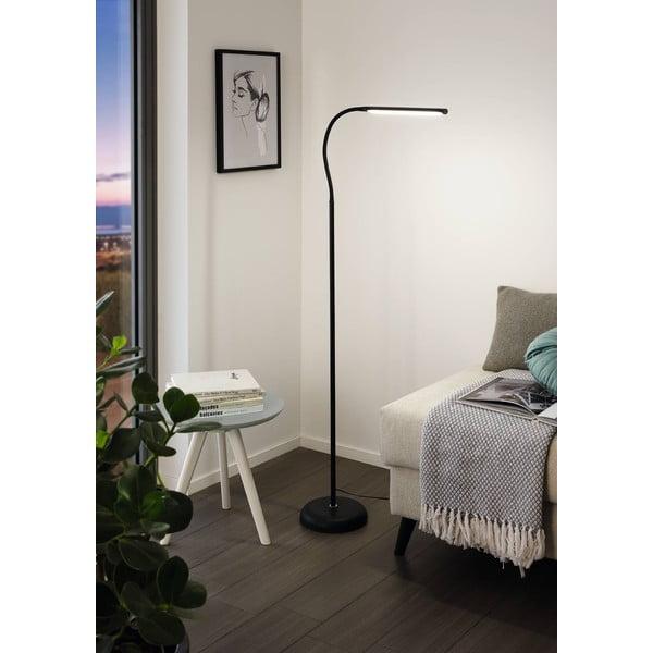 Fekete LED állólámpa (magasság 130 cm) LAROA – EGLO-image-1