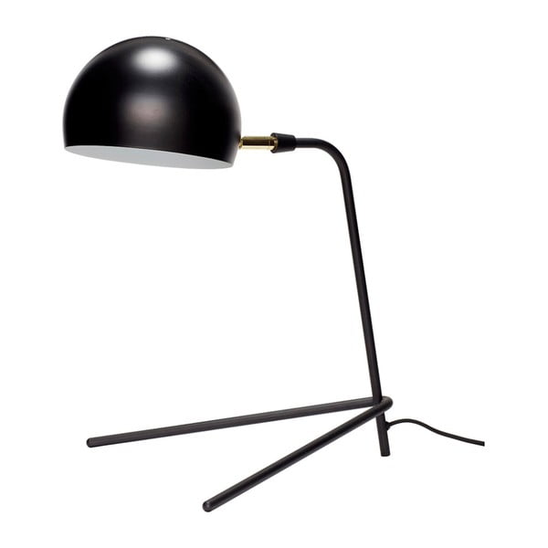Stephan fekete asztali lámpa - Hübsch
