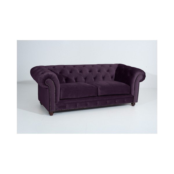 Orleans Velvet lila kanapé, 216 cm - Max Winzer-image-4