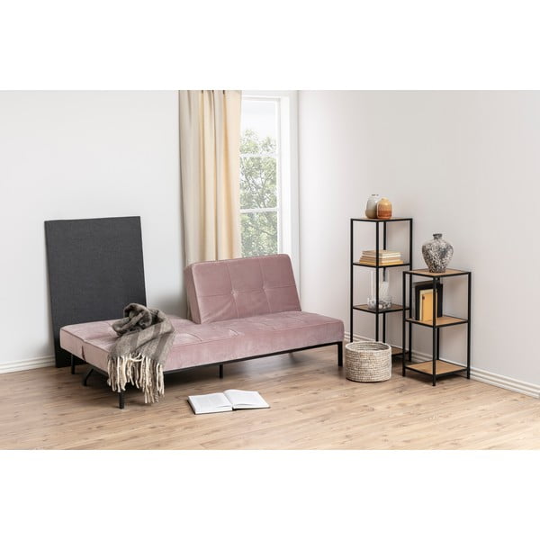 Perugia rózsaszín kinyitható kanapé - Actona-image-1