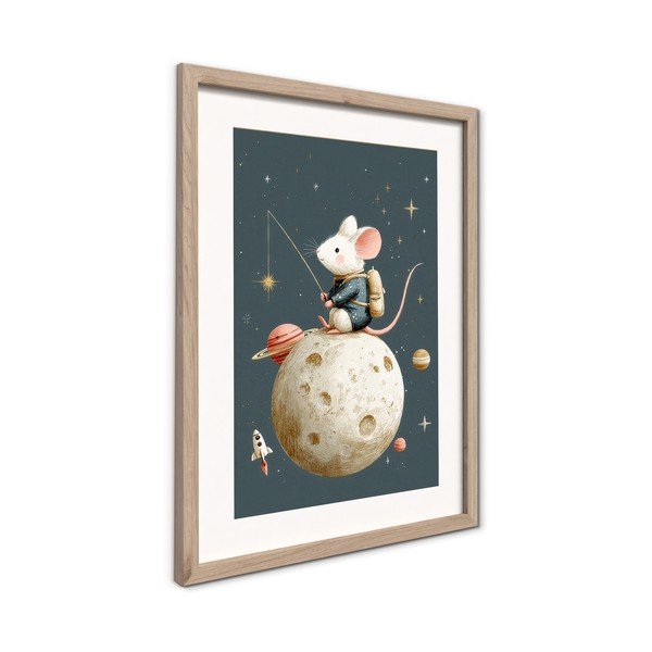 Gyerek kép 30x40 cm Astro Mouse – Styler-image-4