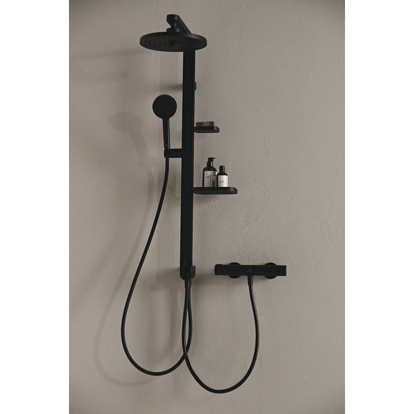 Matt fekete fém zuhanyszett 110 cm ALU+ – Ideal Standard-image-1