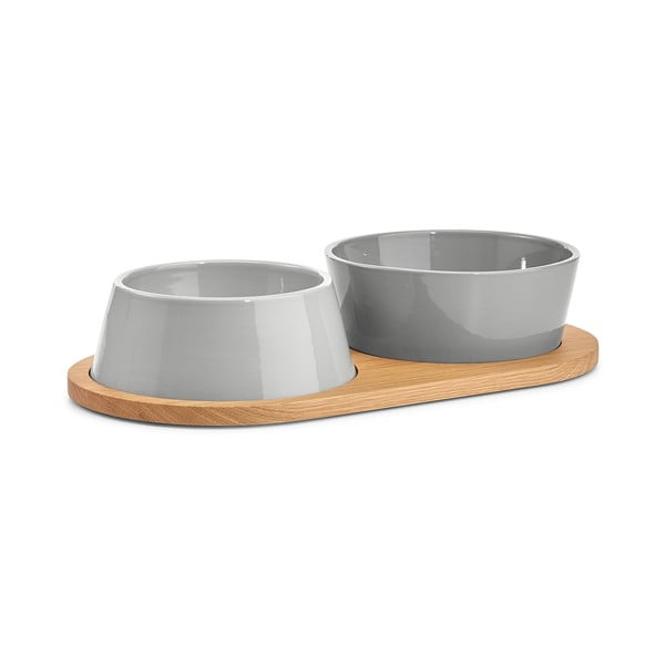Porcelán tálka szett 2 db-os ø 17 cm Doppio Concrete S/M – MiaCara-image-3