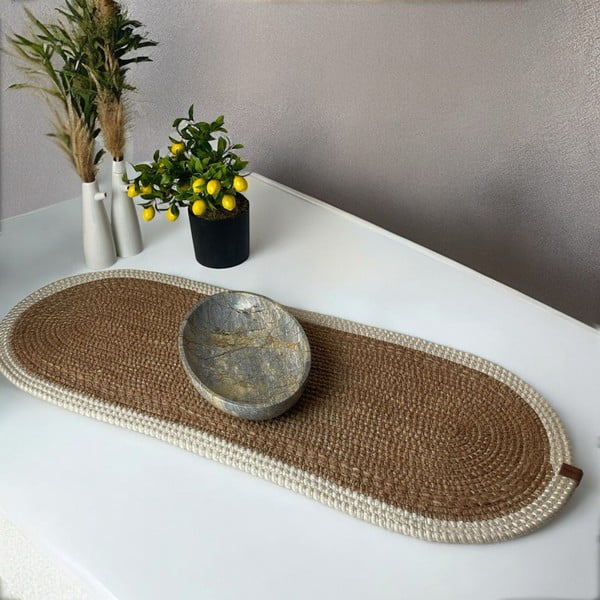 Juta asztali futó 35x100 cm Wicker – Mila Home Luxury-image-1