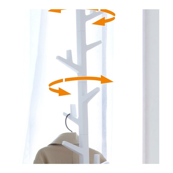Branch Pole Hanger fehér állófogas - YAMAZAKI-image-2