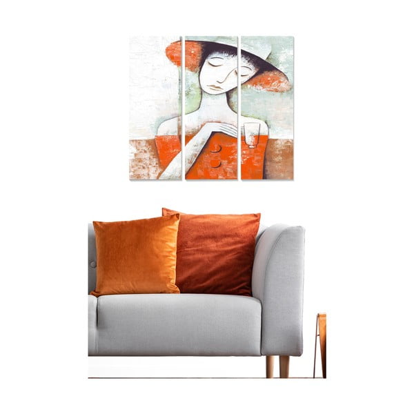Kép szett 3 db-os 20x50 cm – Wallity-image-1