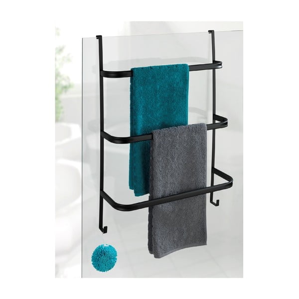 Towel Holder Black fekete törölközőtartó, 21 x 54 cm - Wenko-image-4
