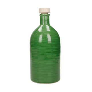 Maiolica zöld olajtartó palack, 500 ml - Brandani