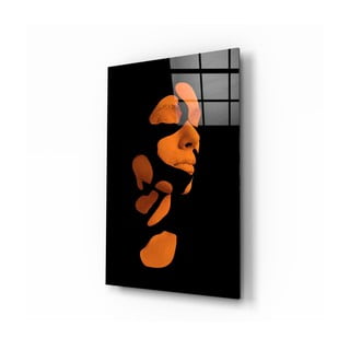 Fragmented Orange üvegezett kép - Insigne