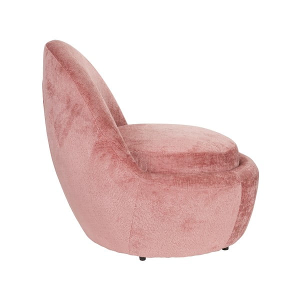 Rózsaszín fotel Nash – White Label-image-3