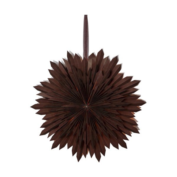 Ice barna karácsonyi dekoráció, ø 60 cm - Star Trading-image-1