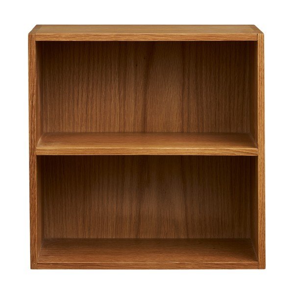 Natúr színű többszintes tölgyfa fali polc 18 cm Townsville – House Nordic