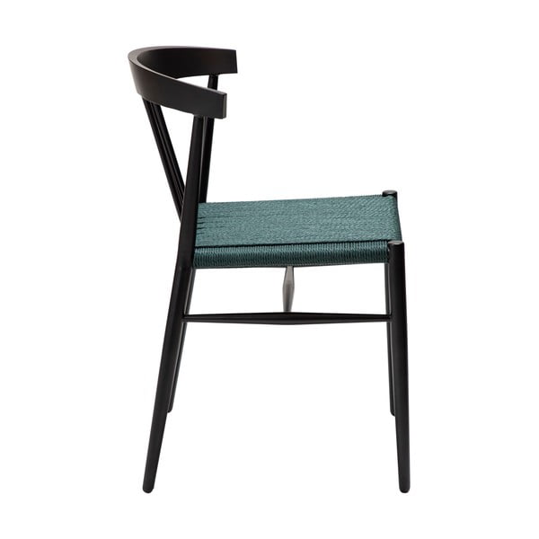 Fekete-türkiz étkezőszék Sava – DAN-FORM Denmark-image-3