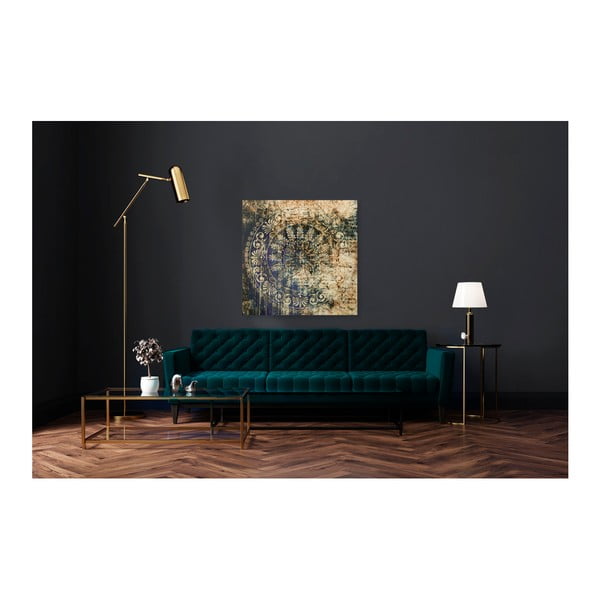 Canvas Silver Uno Zambino kép, 65 x 65 cm - Styler-image-1