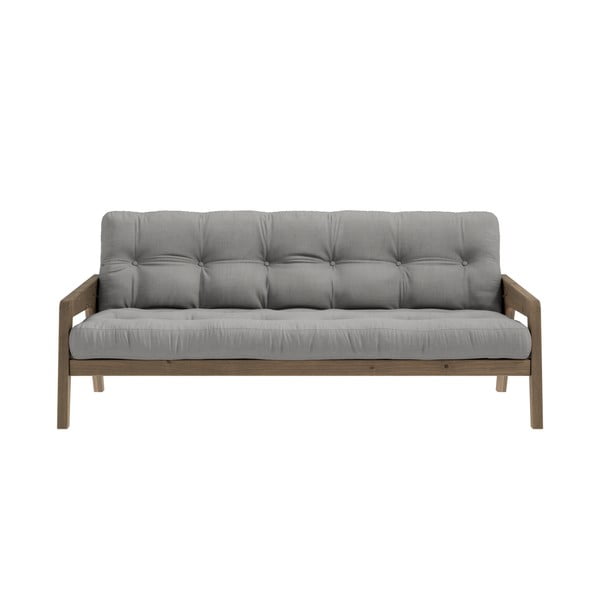 Szürke kinyitható kanapé 204 cm Grab - Karup Design
