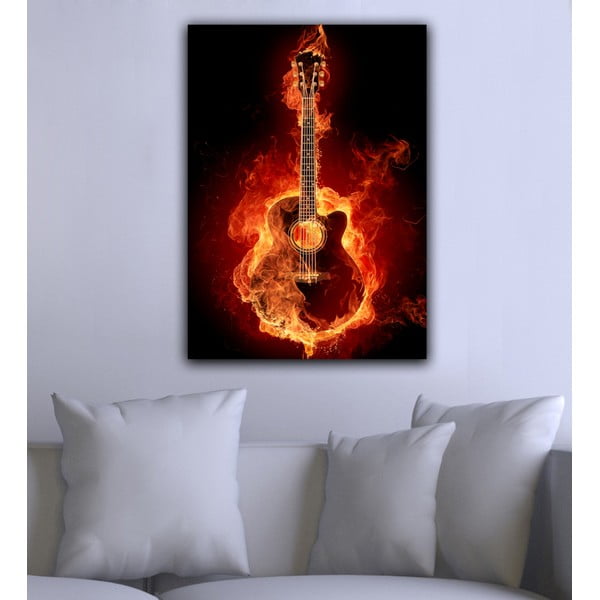 Gitár kép, 45 x 70 cm-image-1