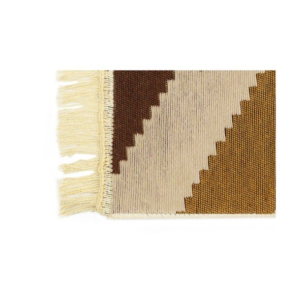 ZigZag Brown barna szőnyeg, 80 x 150 cm-image-1
