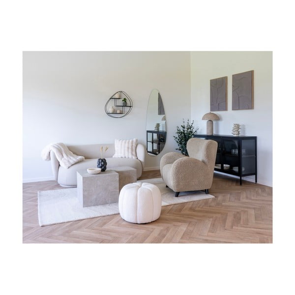 Krémszínű kézi szövésű gyapjú szőnyeg 160x230 cm Surat – House Nordic-image-1