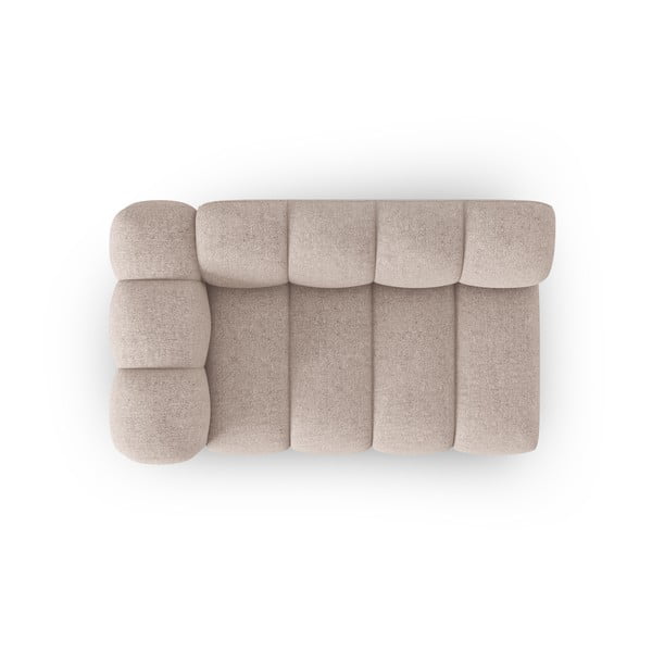 Bézs kanapé modul (bal oldali) Lupine – Micadoni Home-image-3