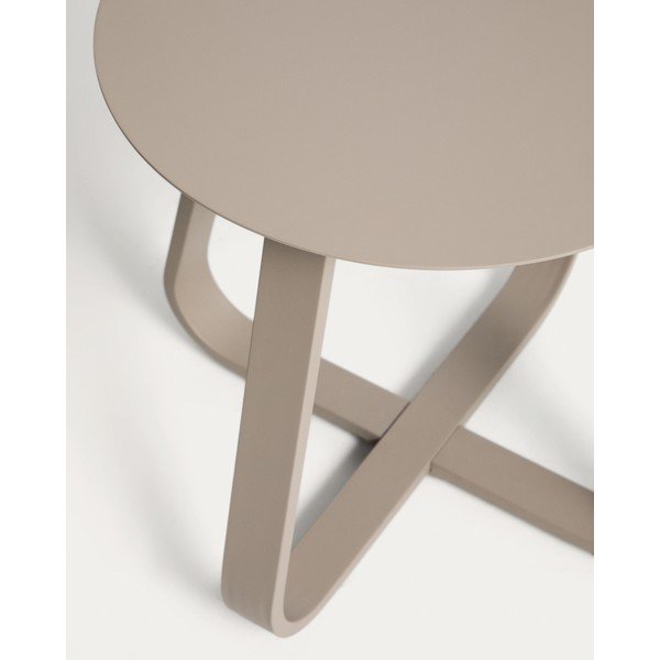 Fém kerek kerti kisasztal ø 48 cm Tamaris – Kave Home-image-4