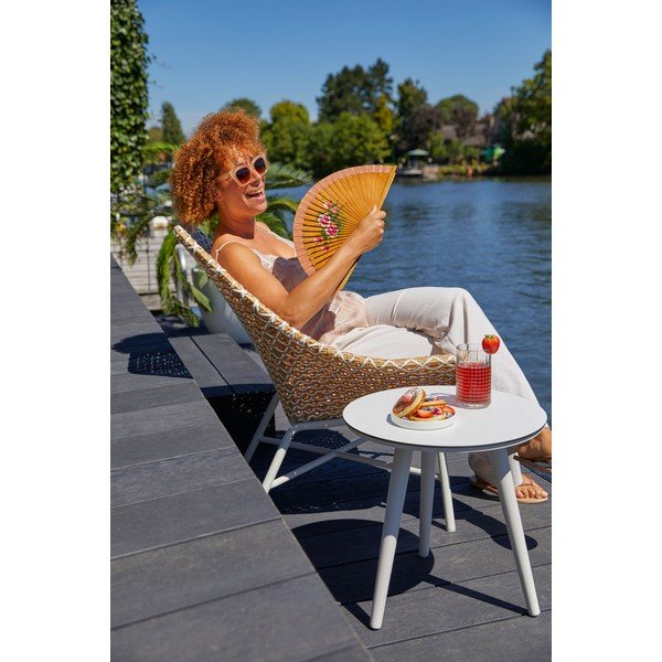 Kerek kerti tárolóasztal ø 45 cm Sophie – Hartman-image-3