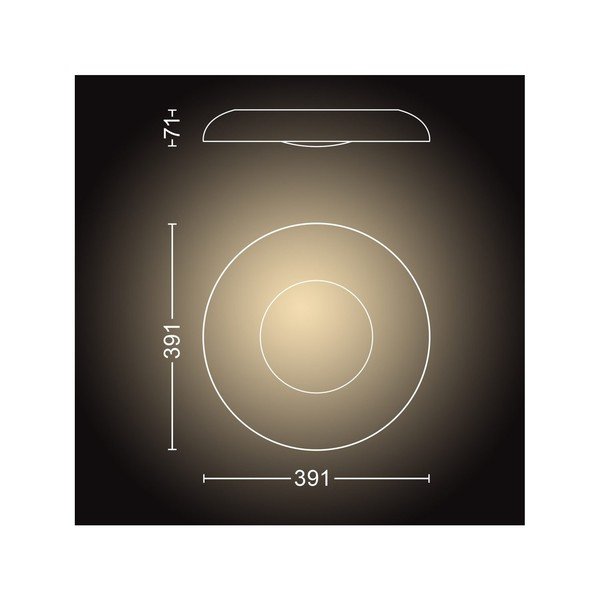 LED okos mennyezeti lámpa 22,5 W Still – Philips Hue-image-2
