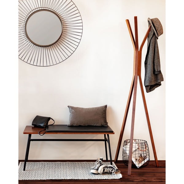 Benzara barna fogas diófa dekorral - Kave Home-image-1