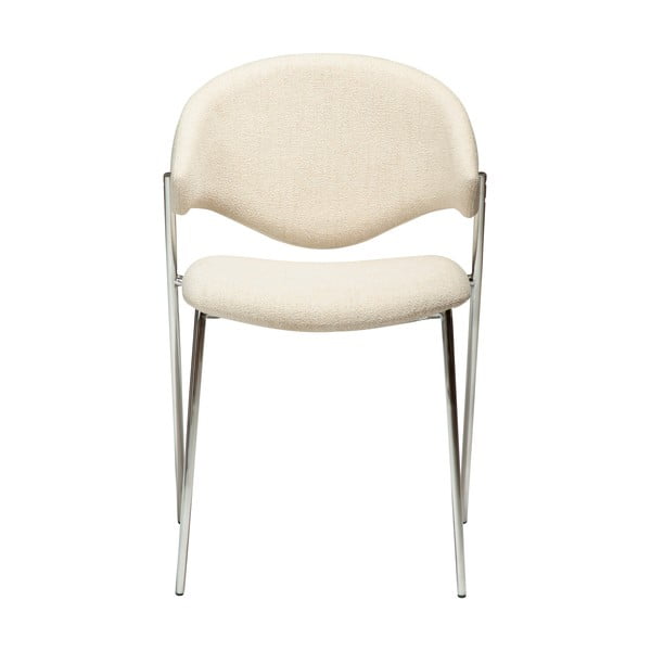 Krémszínű kárpitozott étkezőszék Zone – DAN-FORM Denmark-image-2